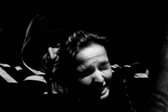 persecución blanco y negro